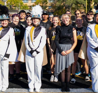 KBA Awards Photo of the Shawnee Mission West Marching Band courtesy of B. Johnson Photography