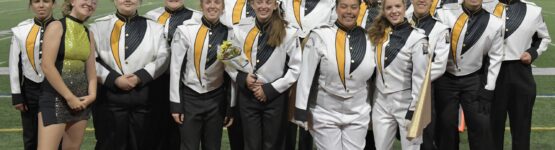 Image of the 2024 Marching Band Seniors from Shawnee MIssion West