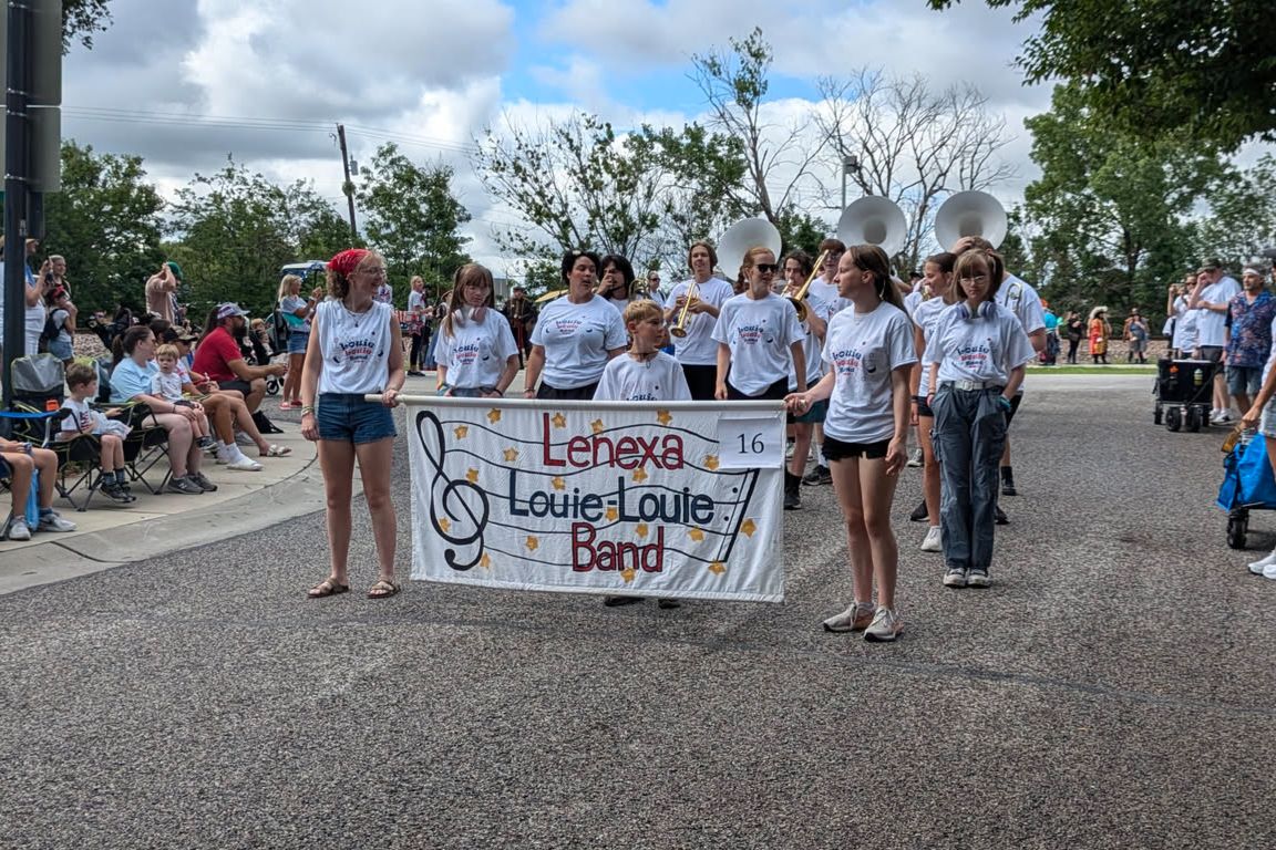Shawnee Mission West Louie Louie band
